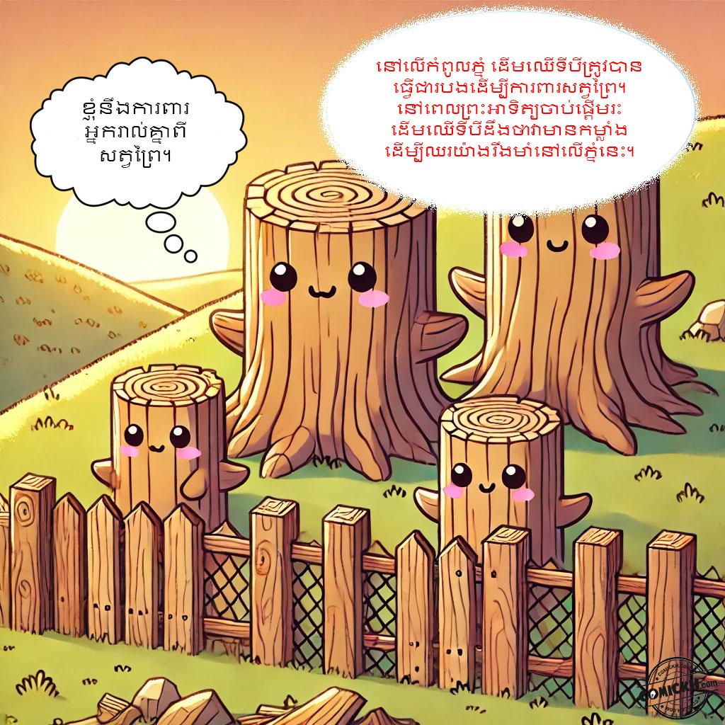 ដើមឈើបុរាណទាំងនបី: Oneshot